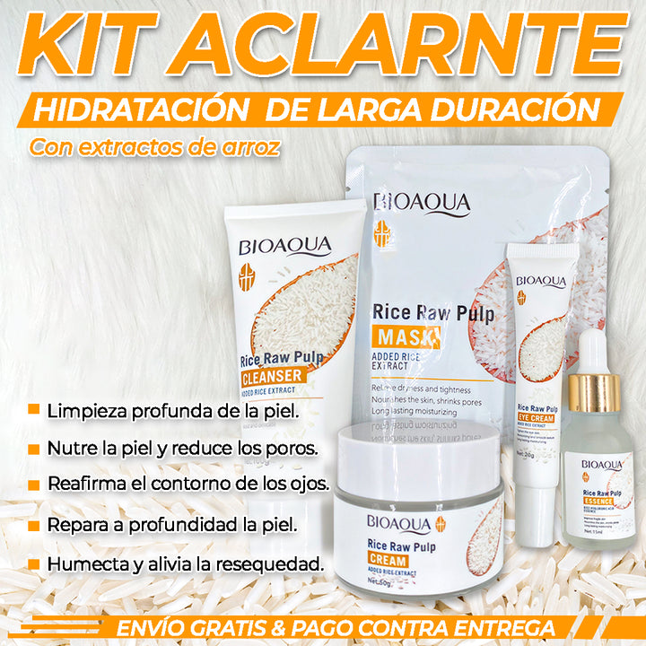 COMBO BIOAQUA DE ARROZ (5 PRODUCTOS)